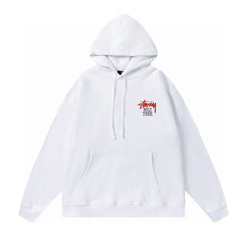 Stussy Teddy Bear Handstyle Pullover Hoodie