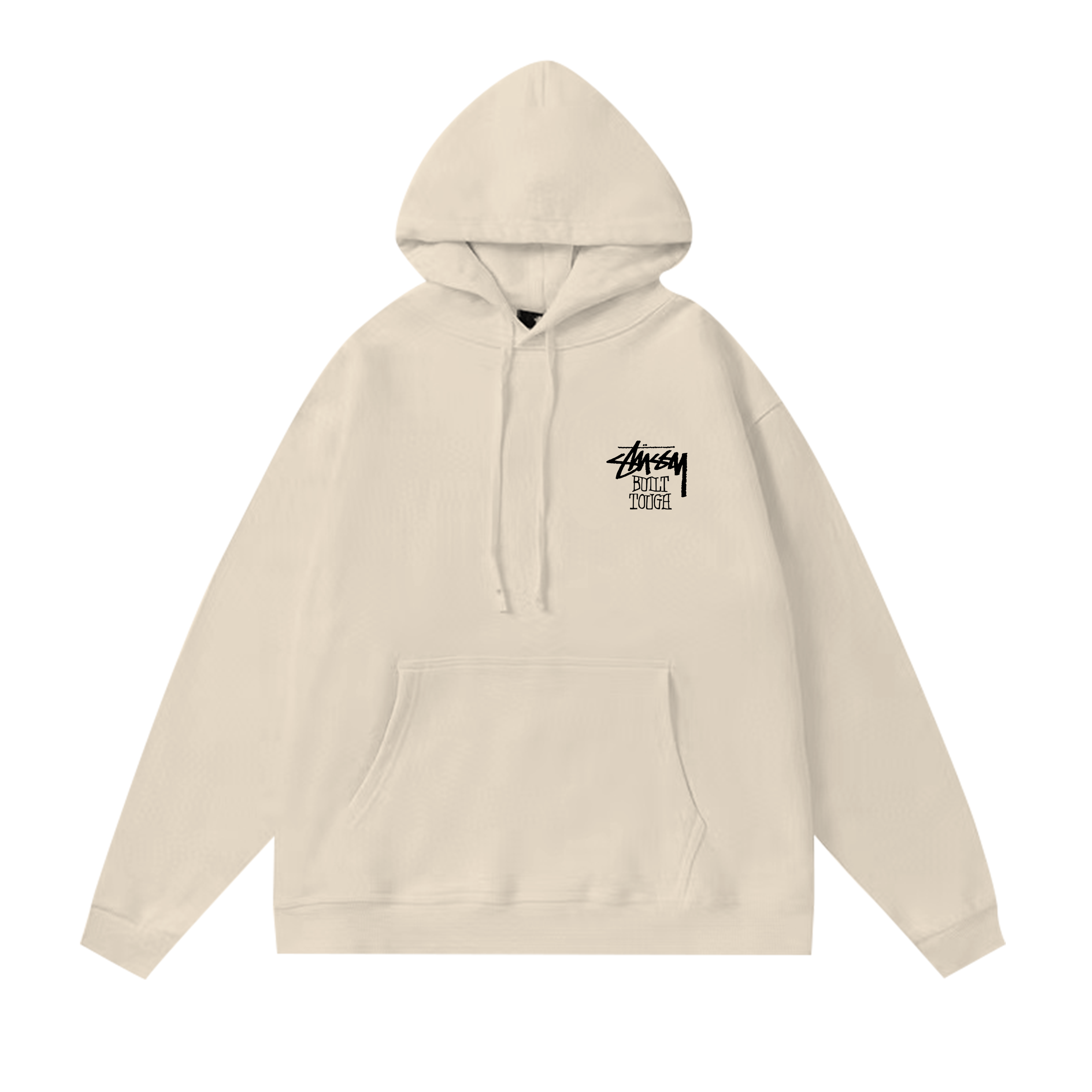 Stussy Teddy Bear Handstyle Pullover Hoodie