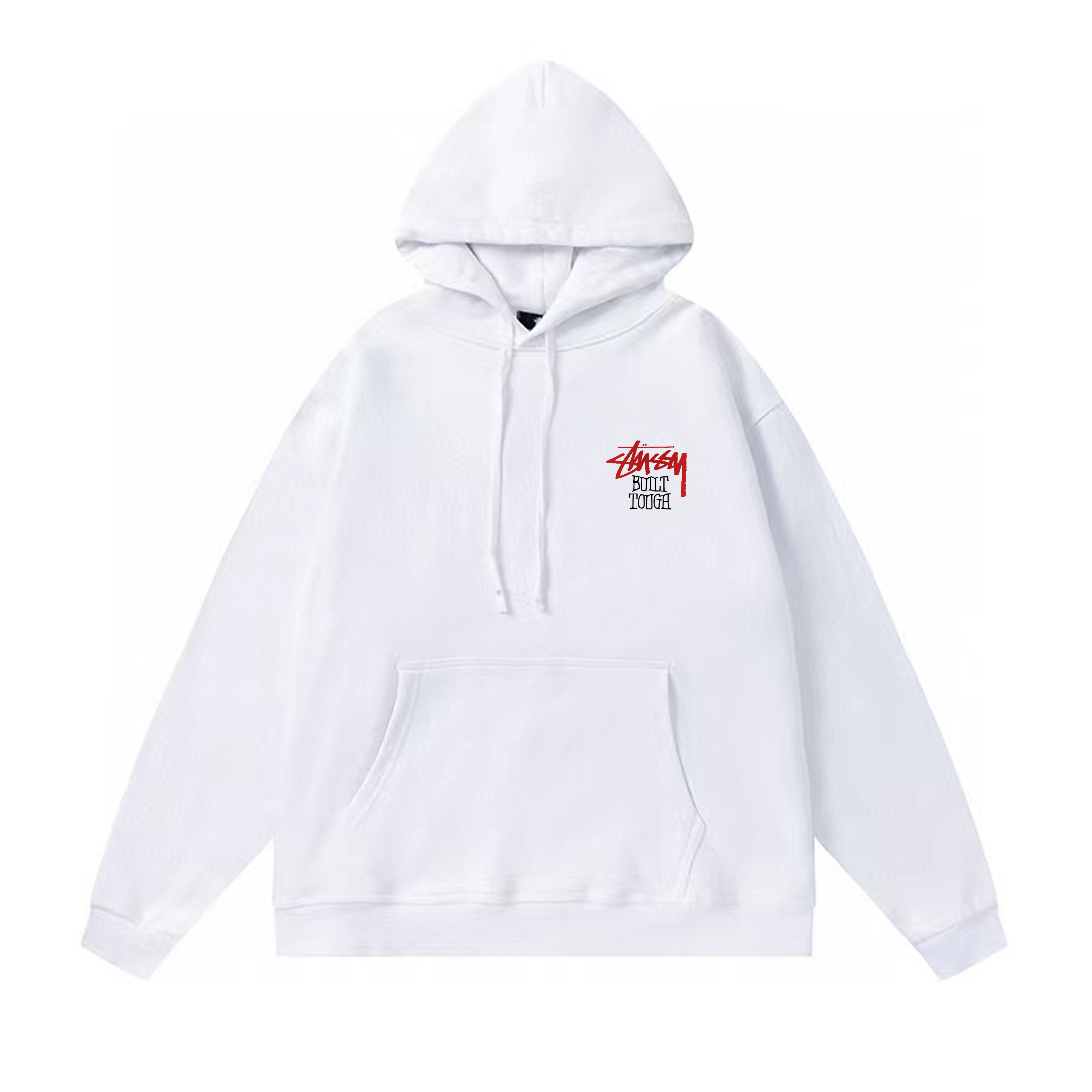 Stussy Teddy Bear Handstyle Pullover Hoodie