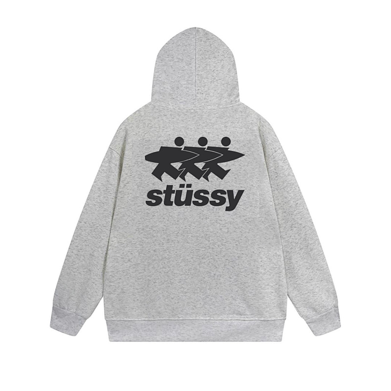 Stussy Three Figures Crown Full-Zip Hoodie