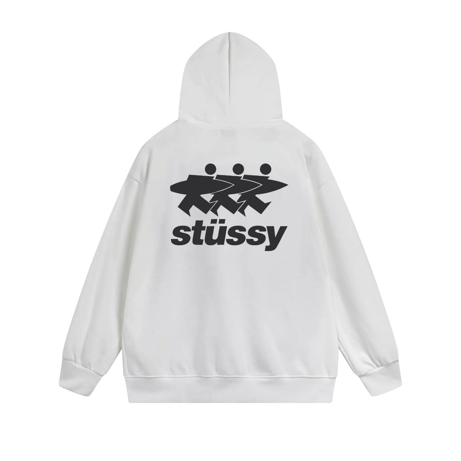 Stussy Three Figures Crown Full-Zip Hoodie