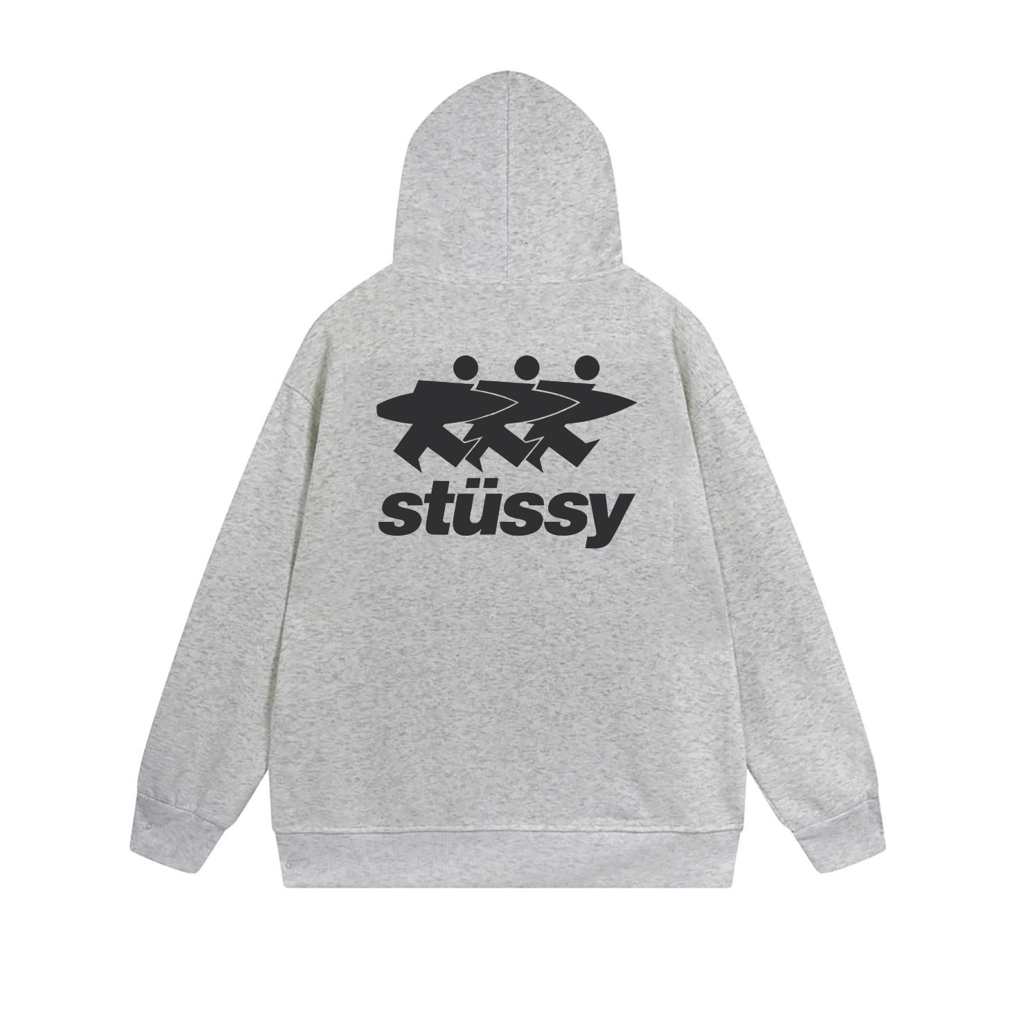 Stussy Three Figures Crown Full-Zip Hoodie