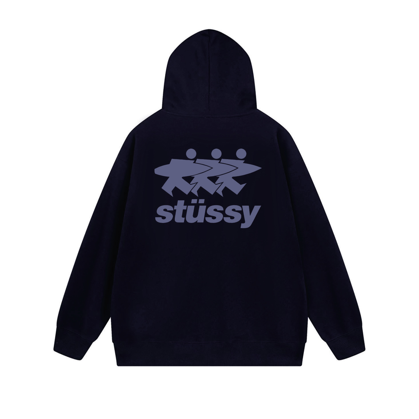 Stussy Three Figures Crown Full-Zip Hoodie