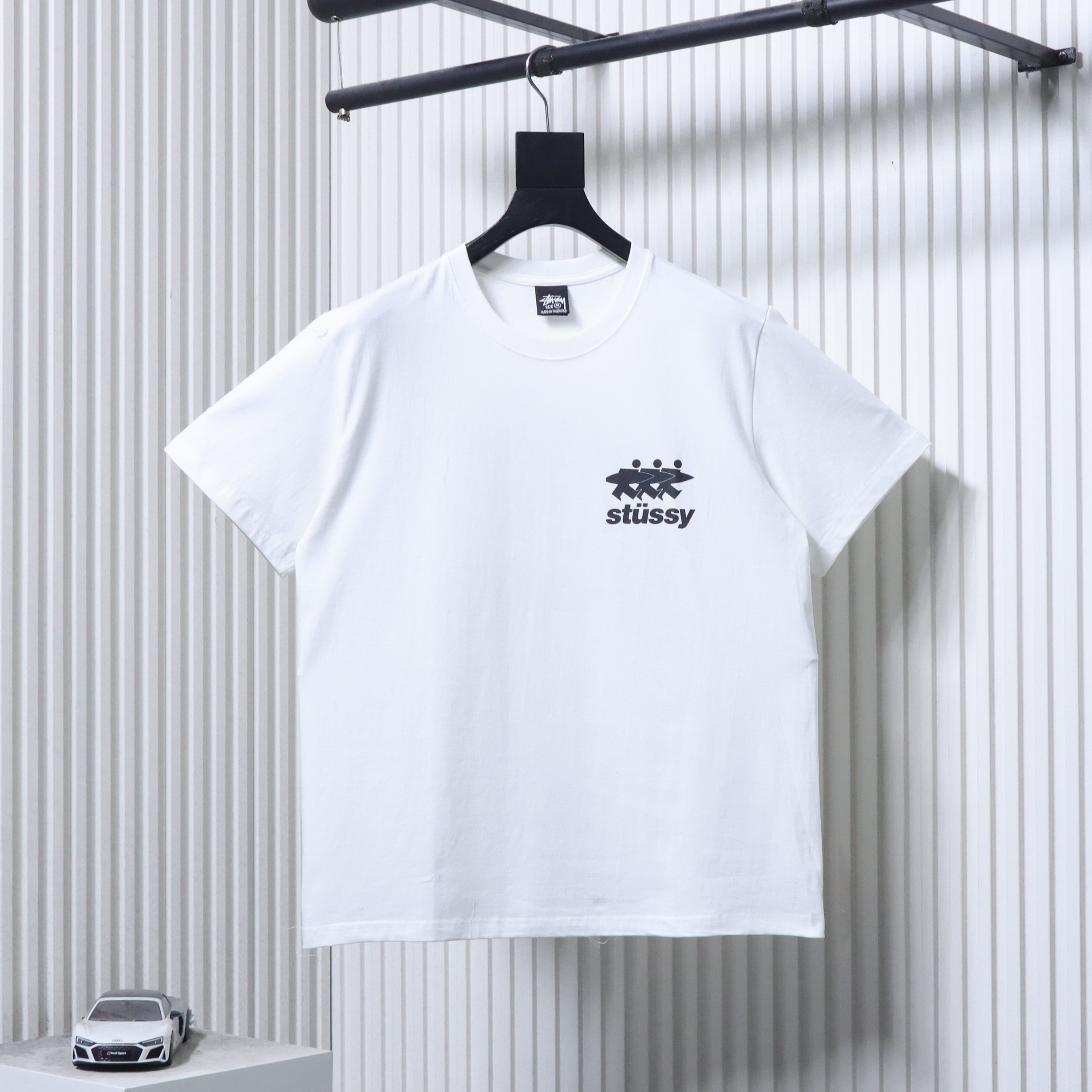 Stussy Three Figures Crown Logo T-Shirt