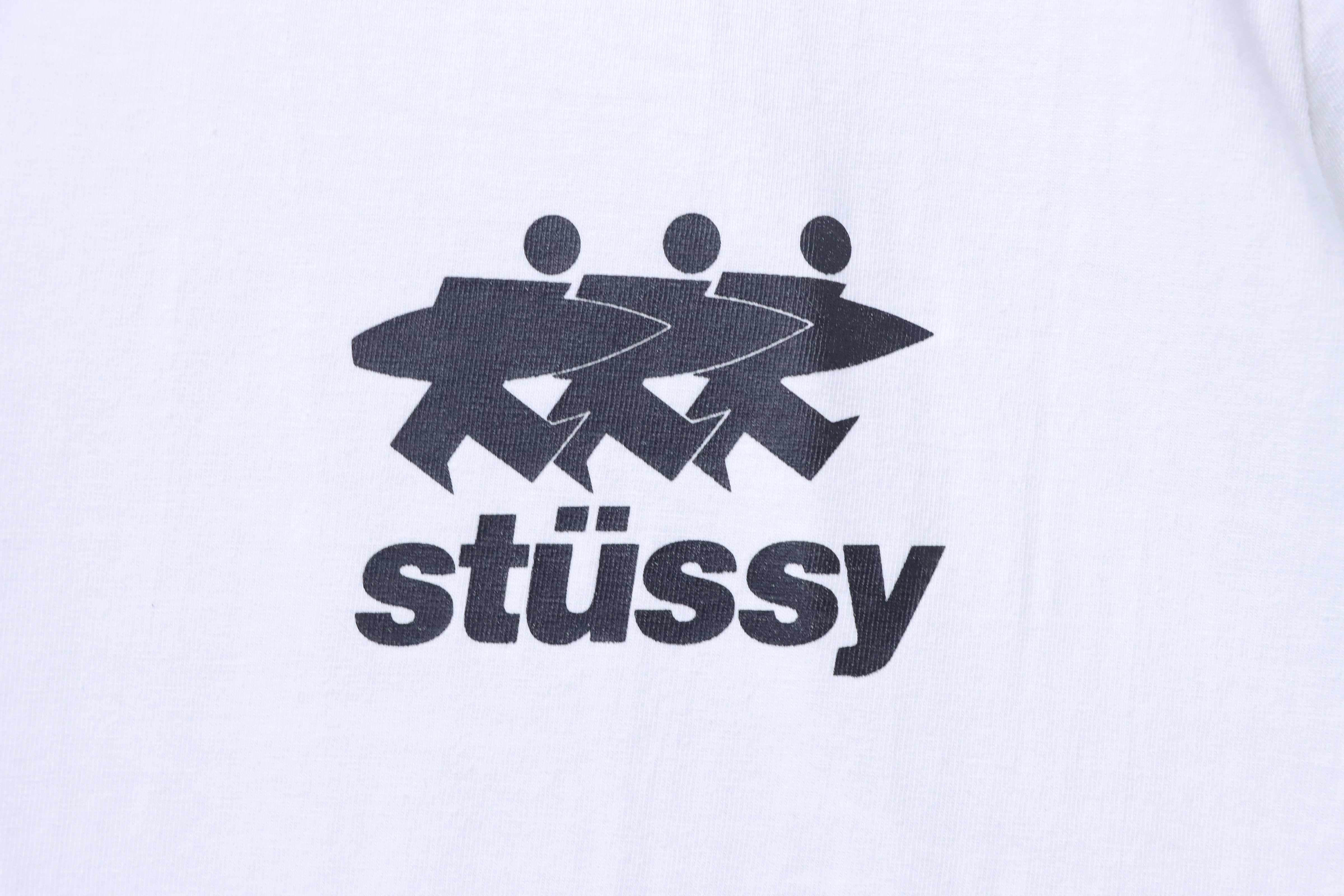 Stussy Three Figures Crown Logo T-Shirt