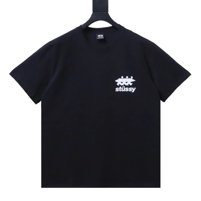 Stussy Three Figures Crown Logo T-Shirt 02
