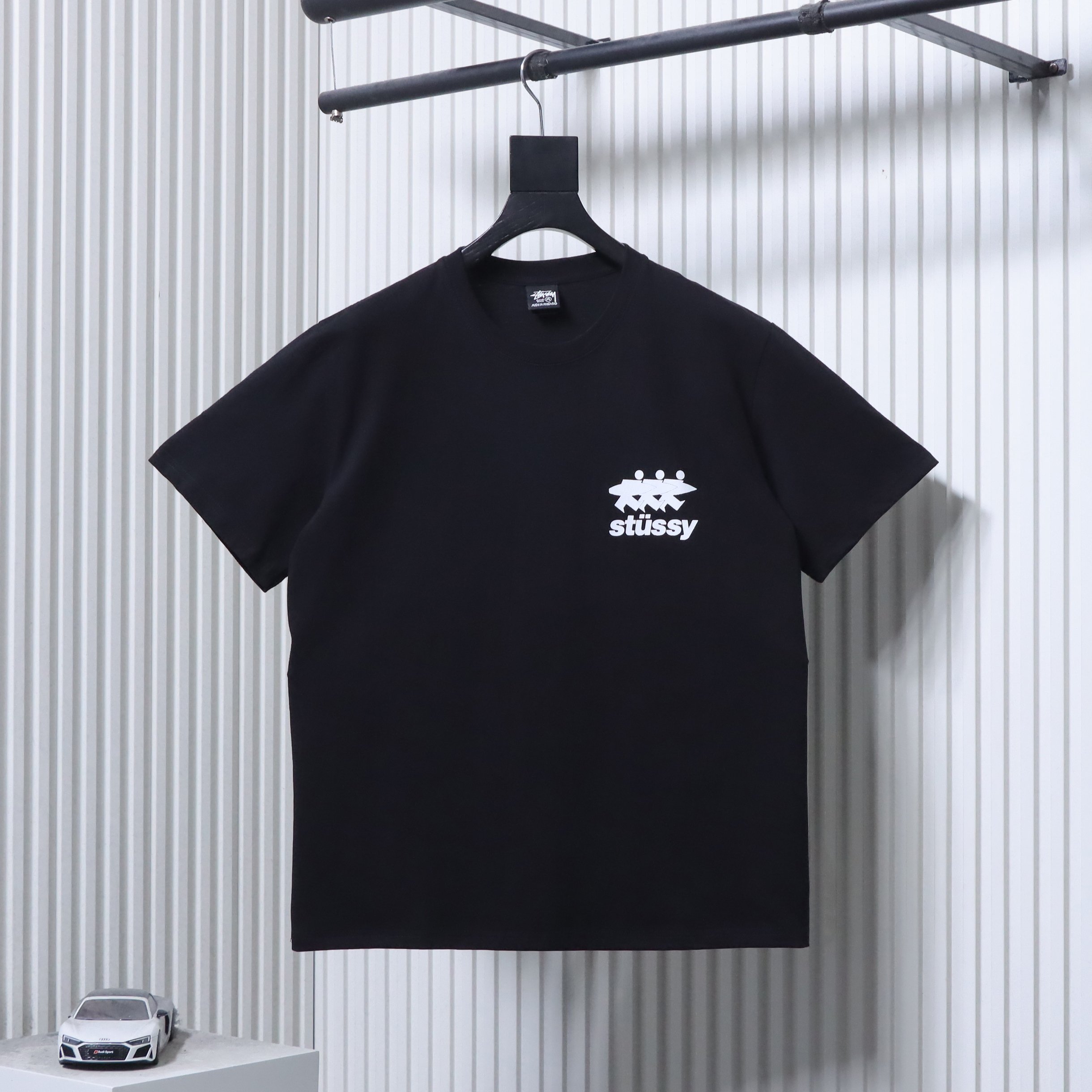 Stussy Three Figures Crown Logo T-Shirt