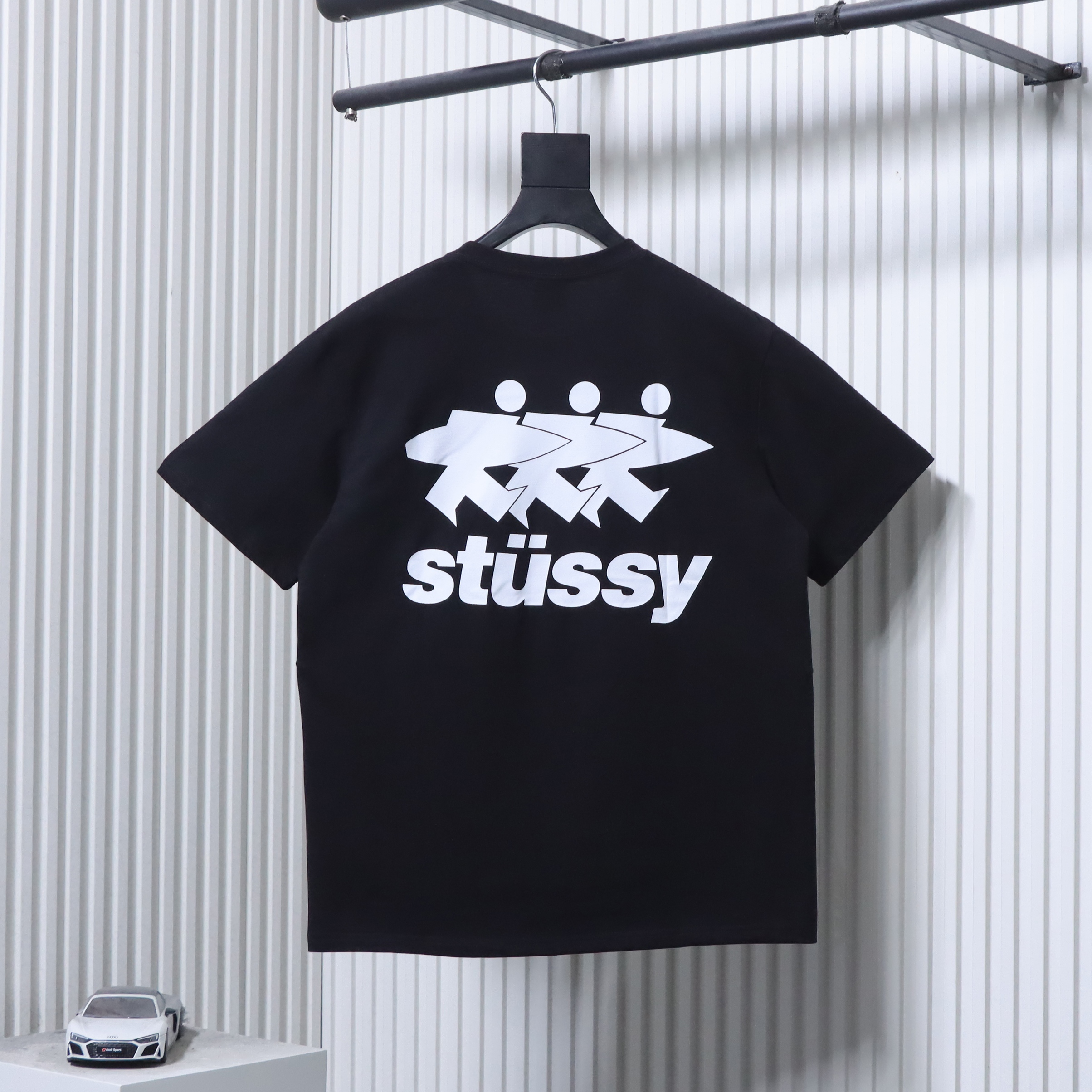 Stussy Three Figures Crown Logo T-Shirt