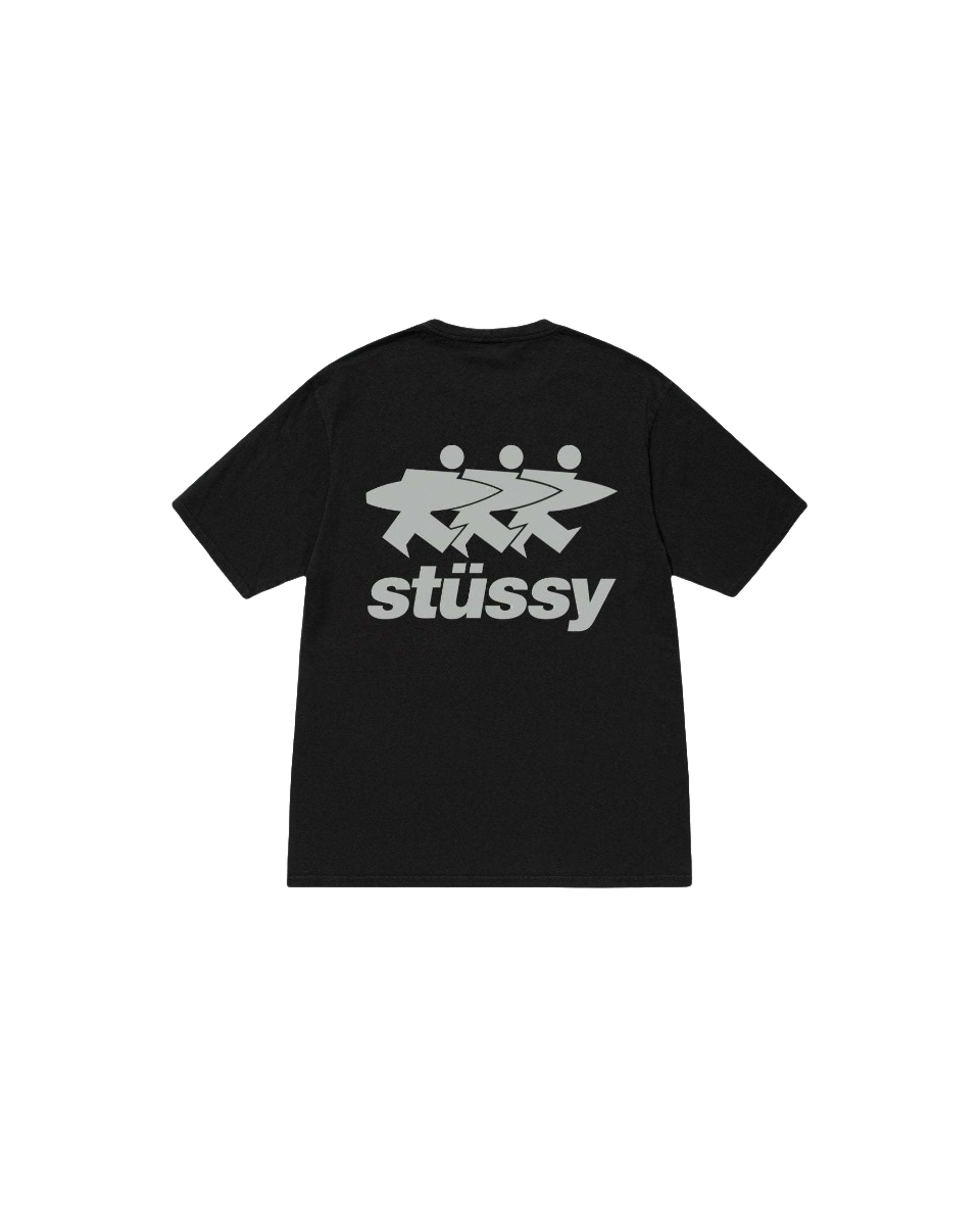 Stussy Three Figures Wordmark T-Shirt