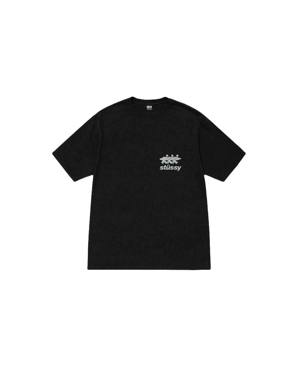 Stussy Three Figures Wordmark T-Shirt