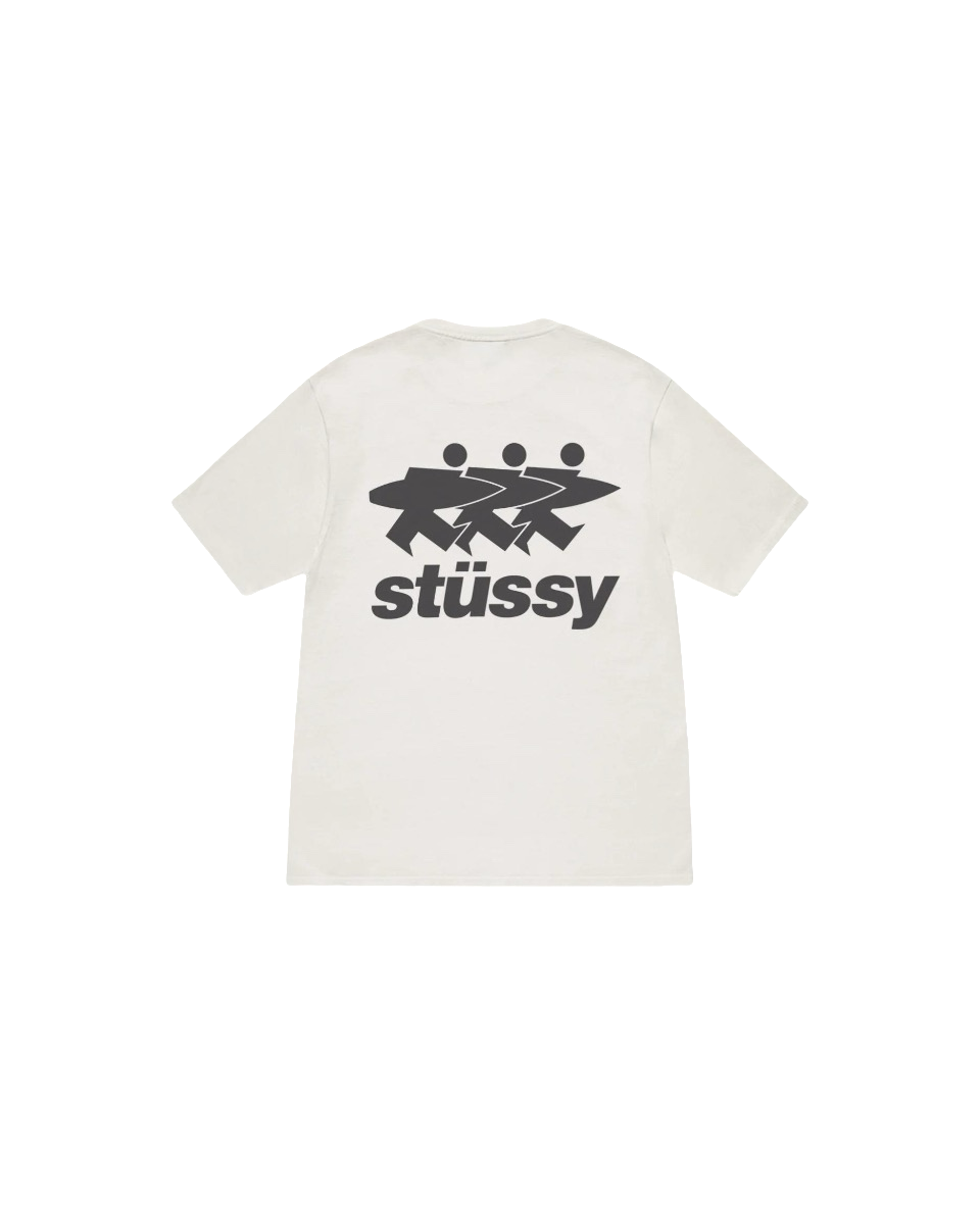Stussy Three Figures Wordmark T-Shirt