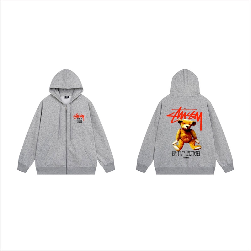 Stussy Tiger Mascot Full-Zip Hoodie