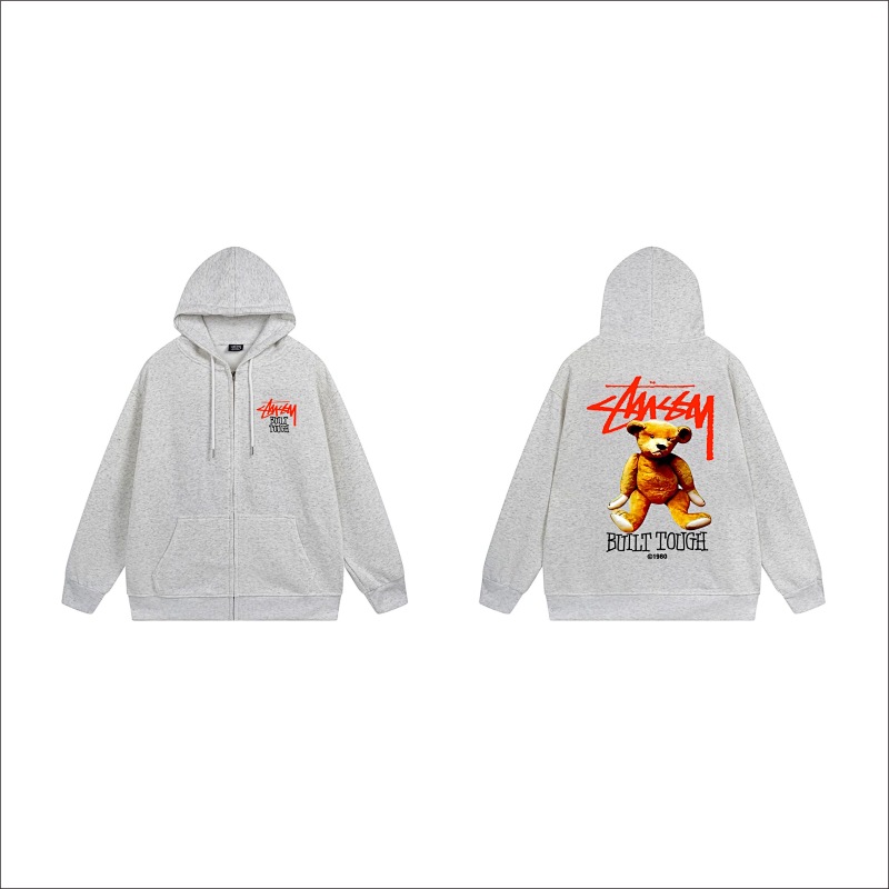 Stussy Tiger Mascot Full-Zip Hoodie