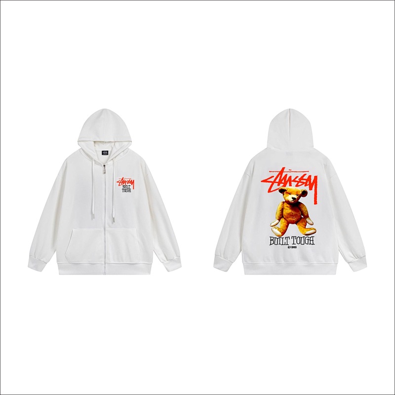 Stussy Tiger Mascot Full-Zip Hoodie