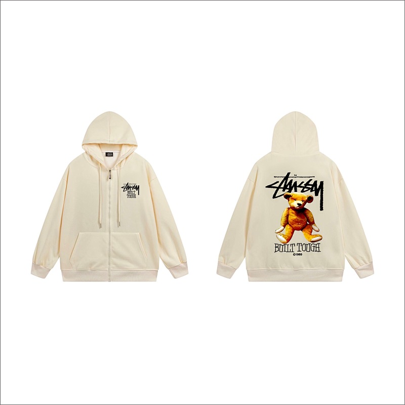 Stussy Tiger Mascot Full-Zip Hoodie