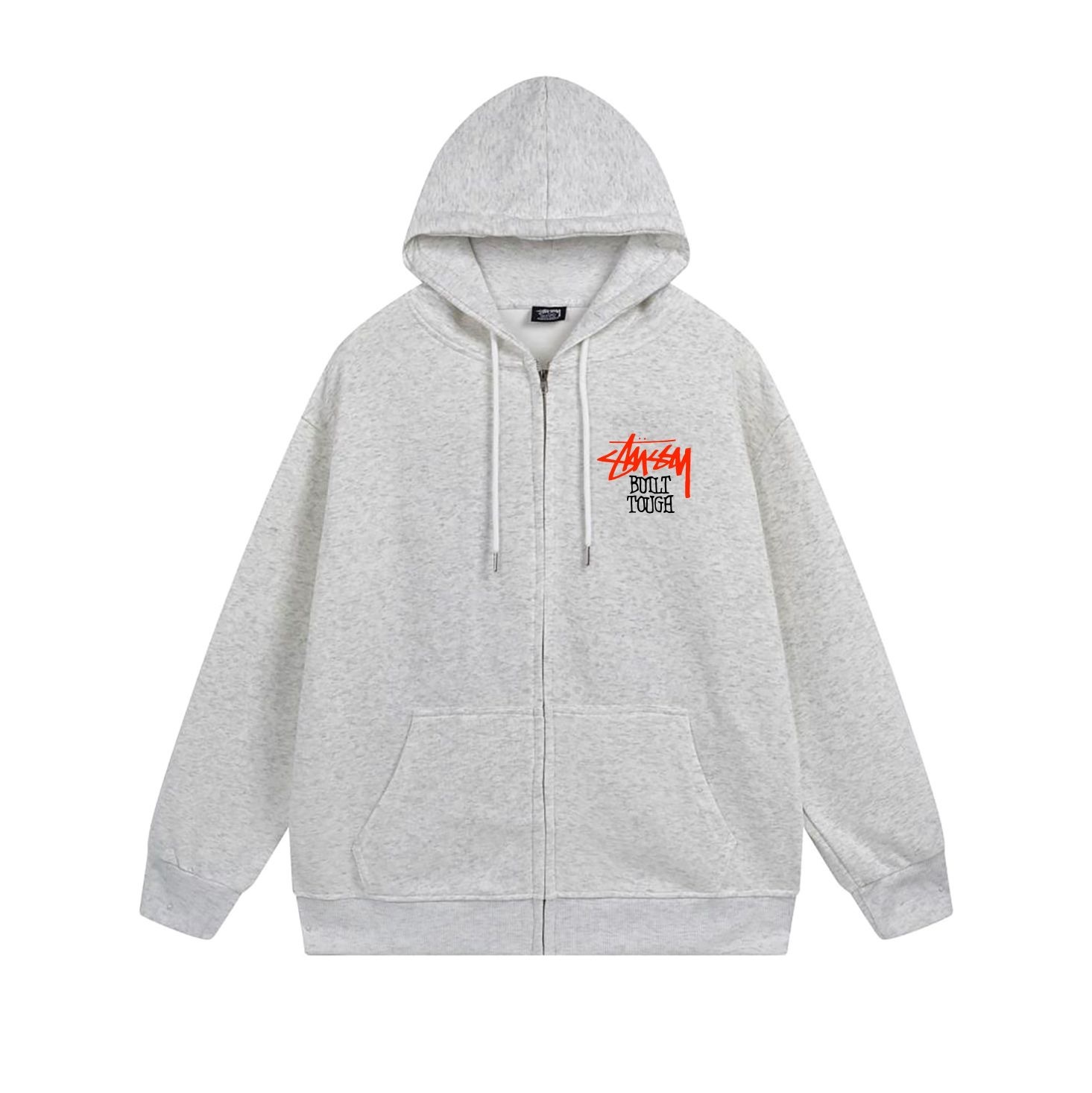 Stussy Tiger Mascot Full-Zip Hoodie