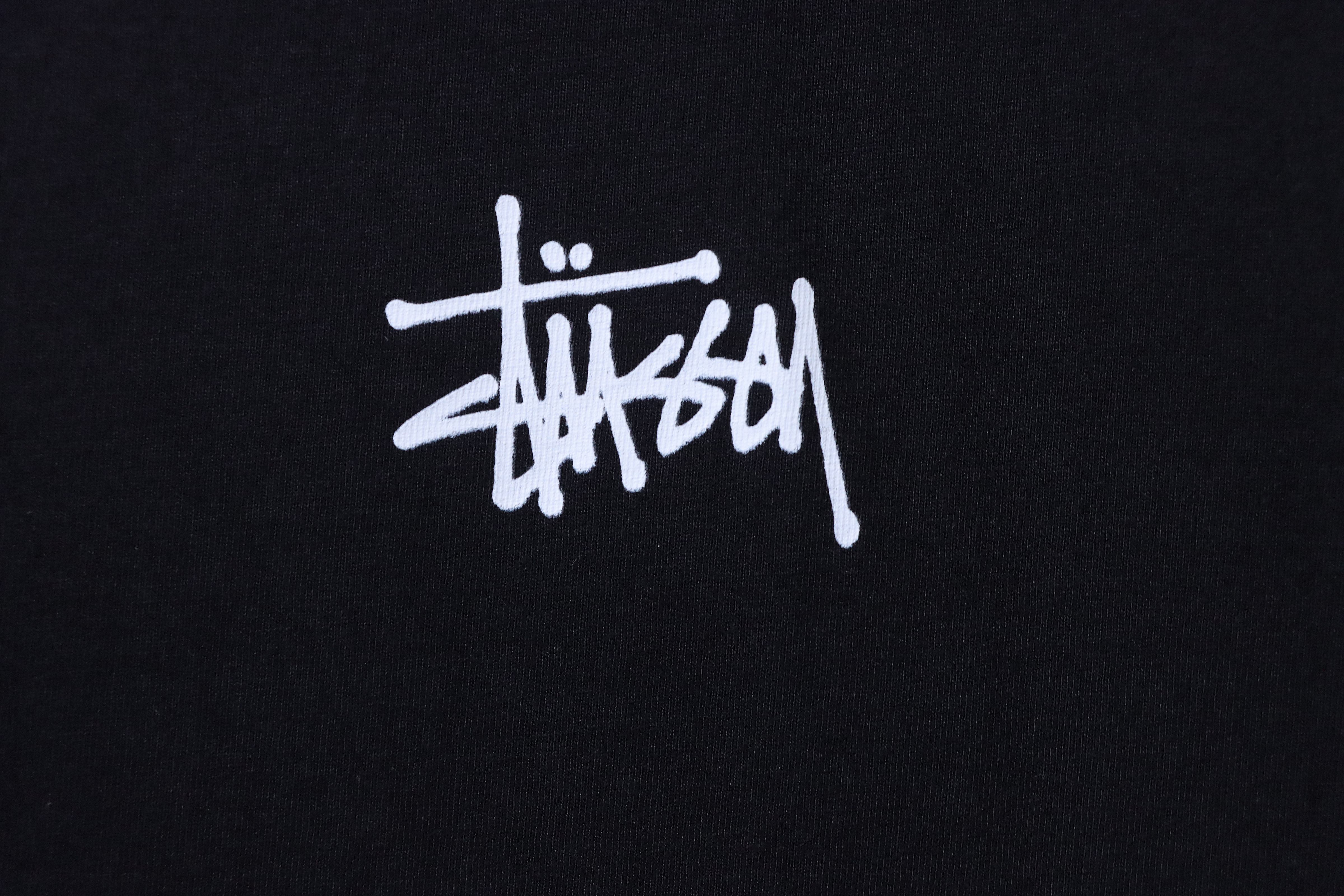 Stussy Tokyo Handstyle Signature T-Shirt Black