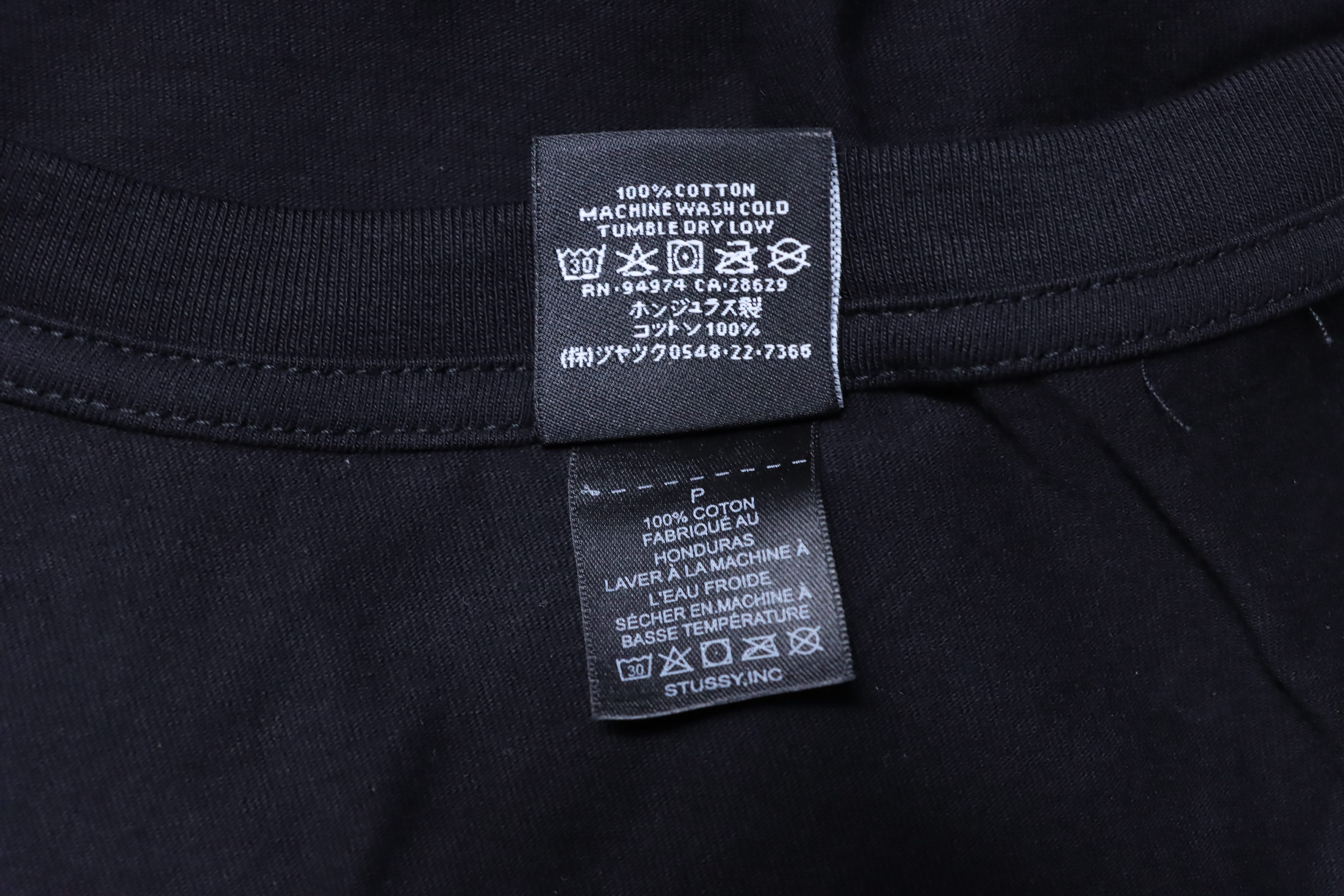 Stussy Tokyo Handstyle Signature T-Shirt Black