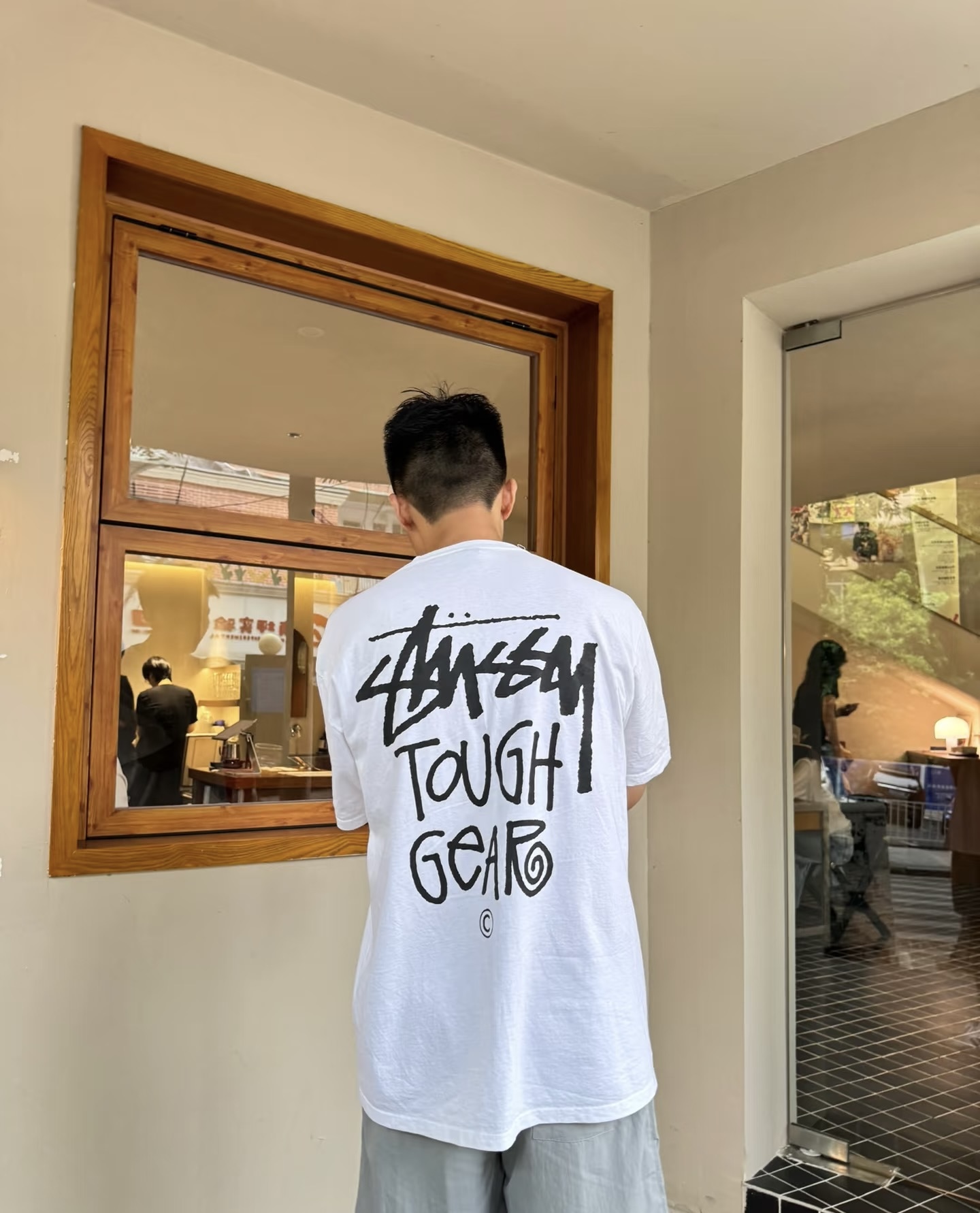 Stussy Tough Gear Handwritten T-Shirt