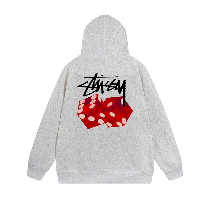 Stussy Triple Color Dice Full-Zip Hoodie