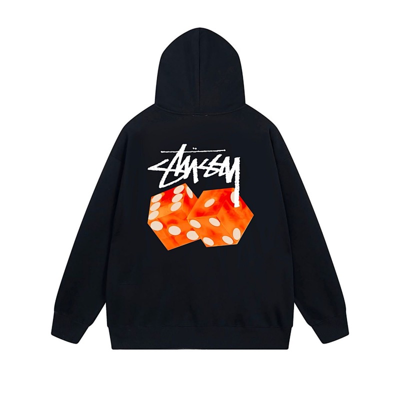 Stussy Triple Color Dice Full-Zip Hoodie