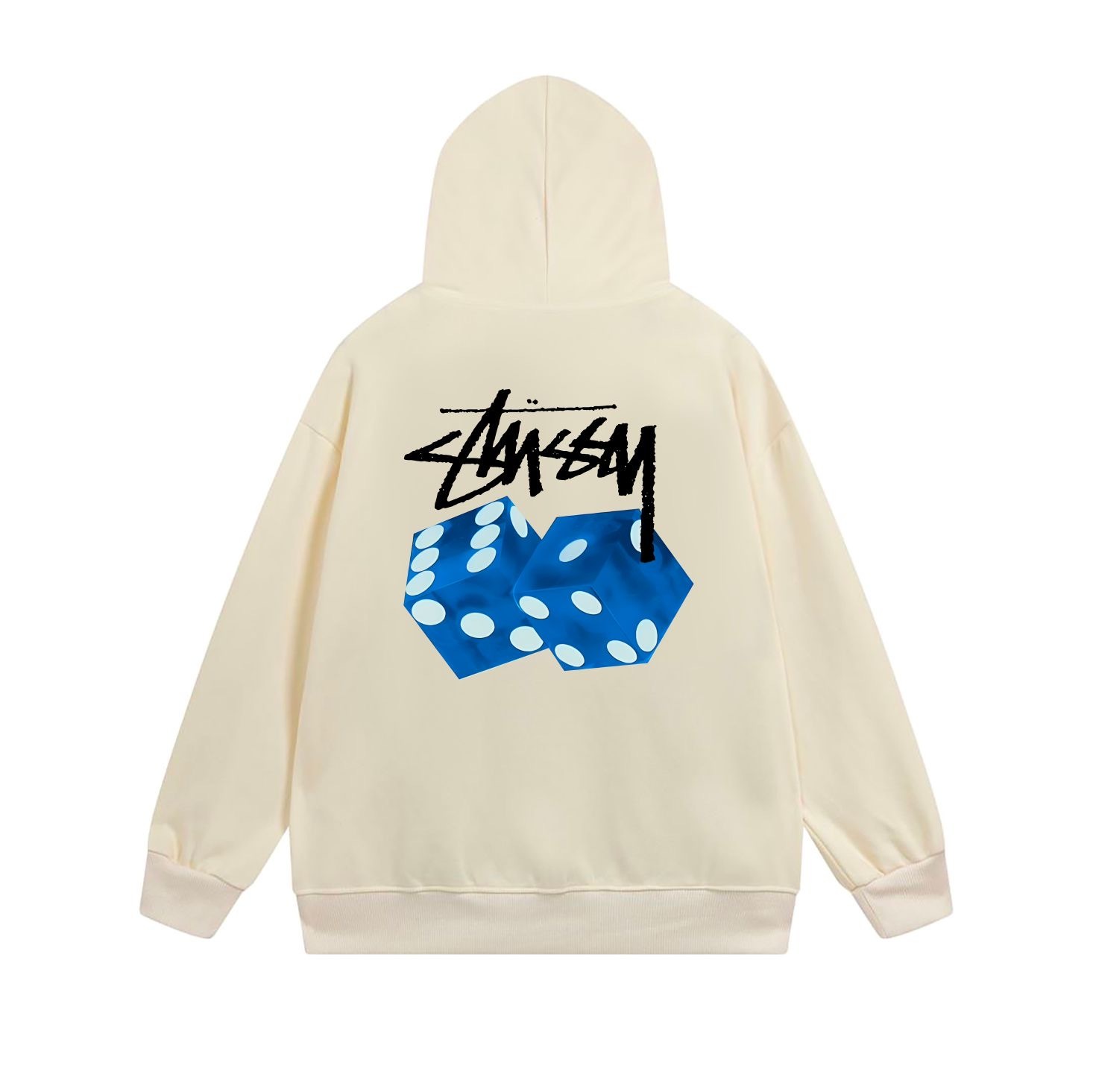 Stussy Triple Color Dice Full-Zip Hoodie