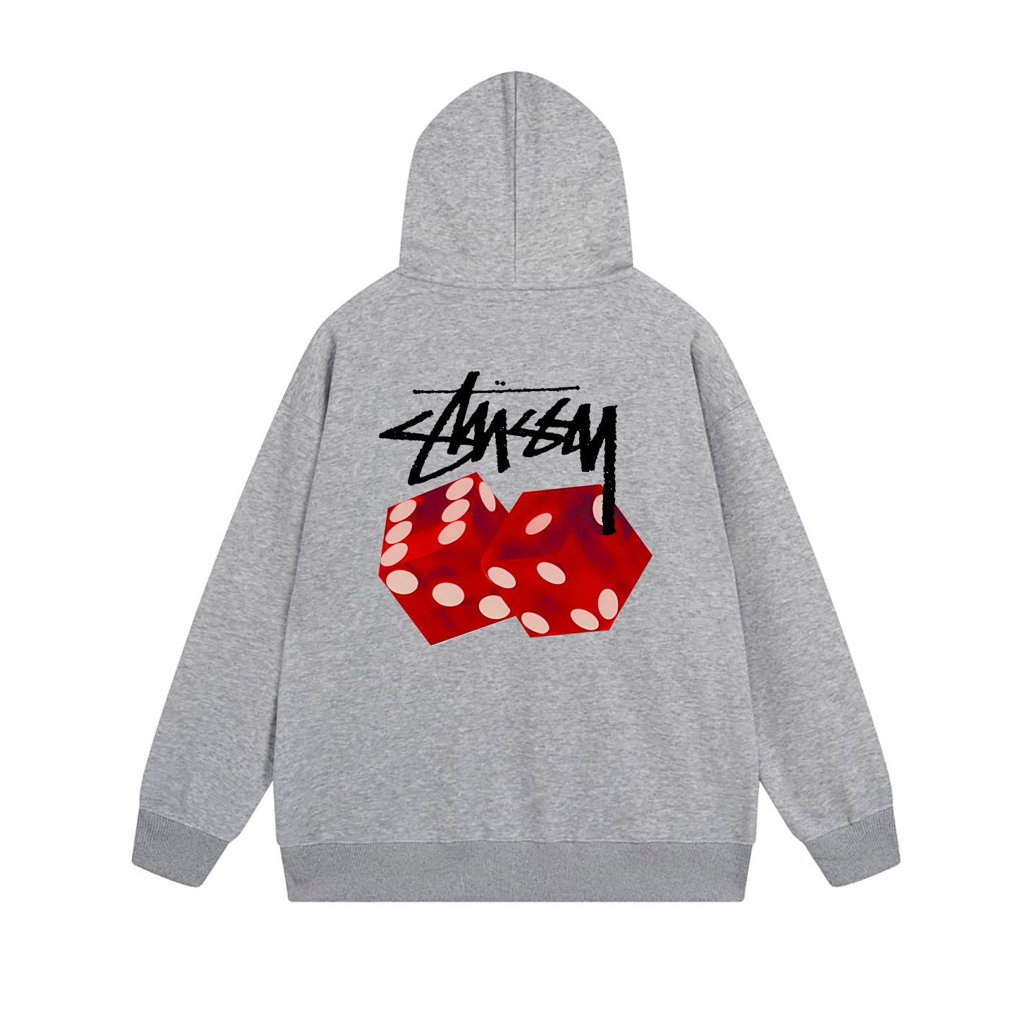Stussy Triple Color Dice Full-Zip Hoodie