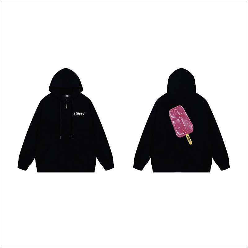 Stussy Triple Popsicle Full-Zip Hoodie