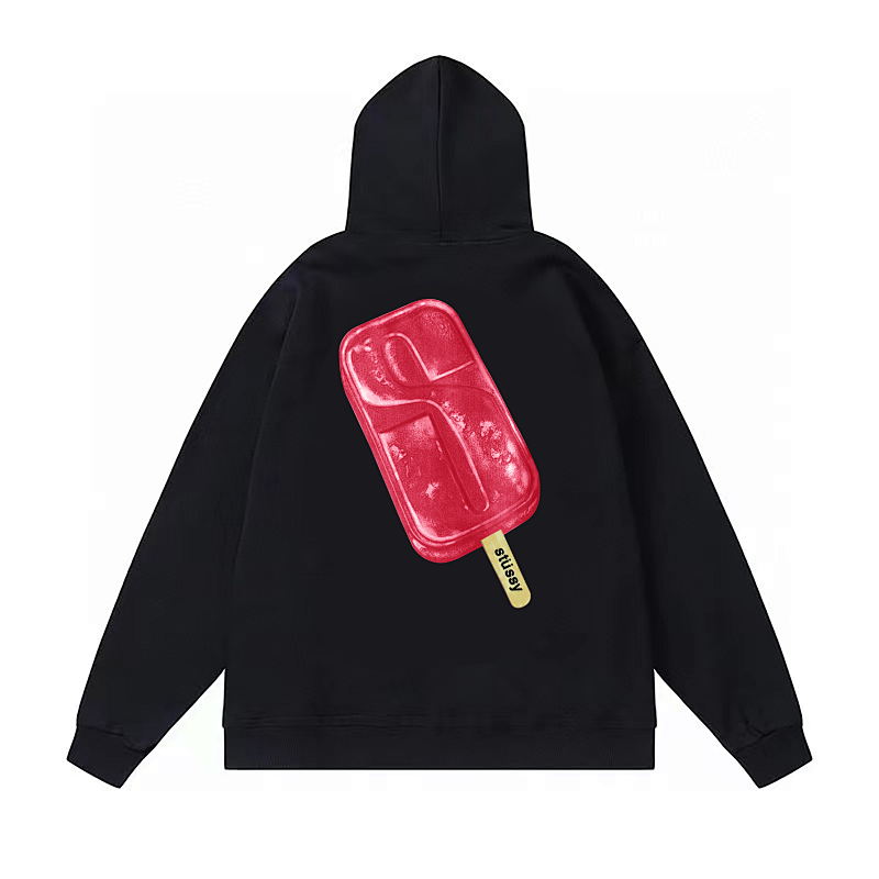 Stussy Triple Popsicle Graphic Pullover Hoodie