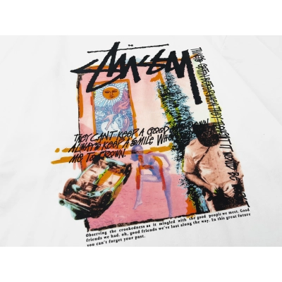 Stussy Tropical Architecture Collage T-Shirt 02