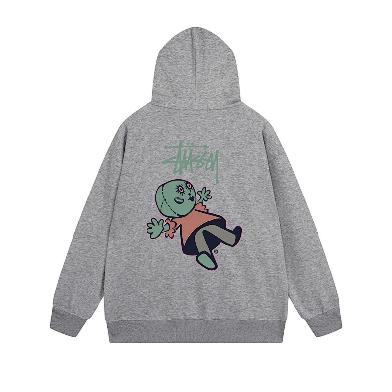 Stussy Tropical Bird Floral Full-Zip Hoodie