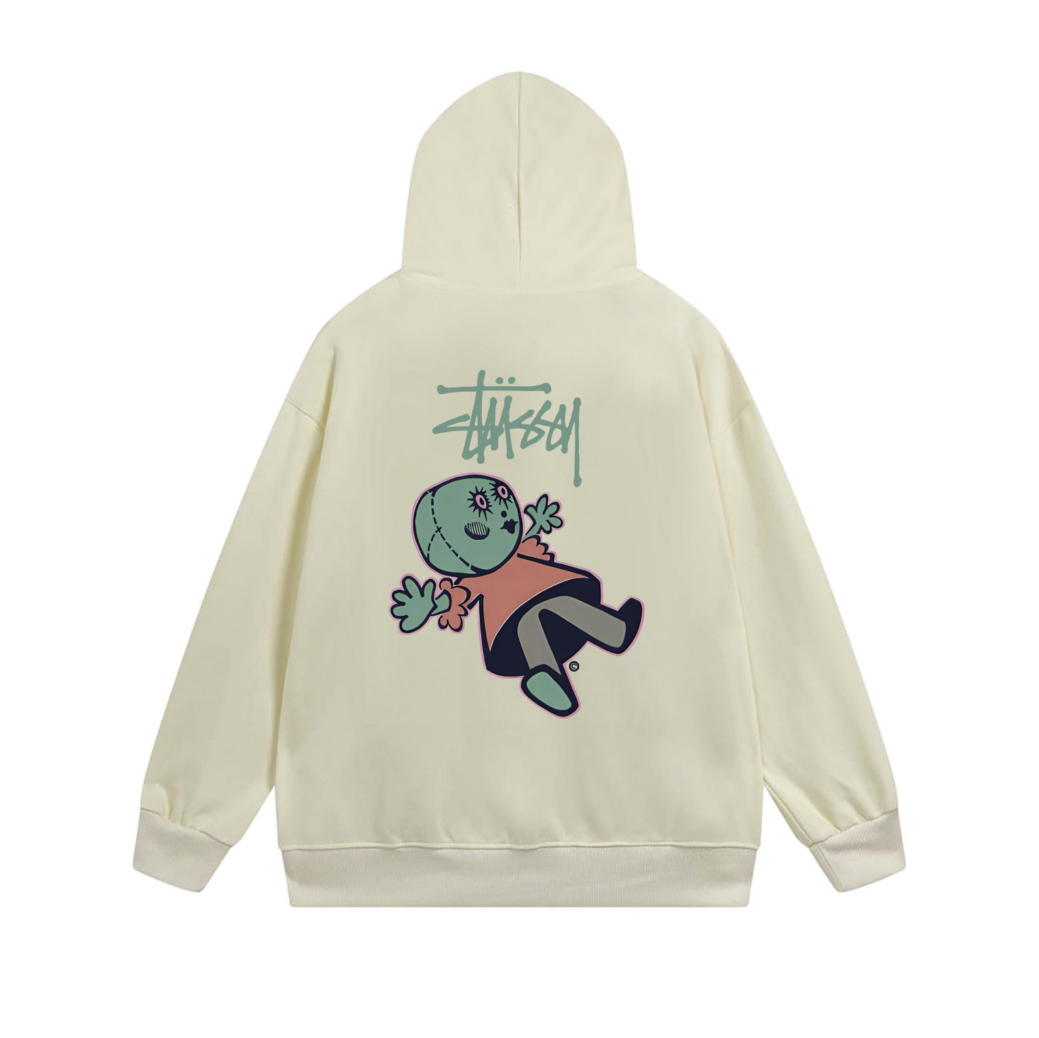 Stussy Tropical Bird Floral Full-Zip Hoodie