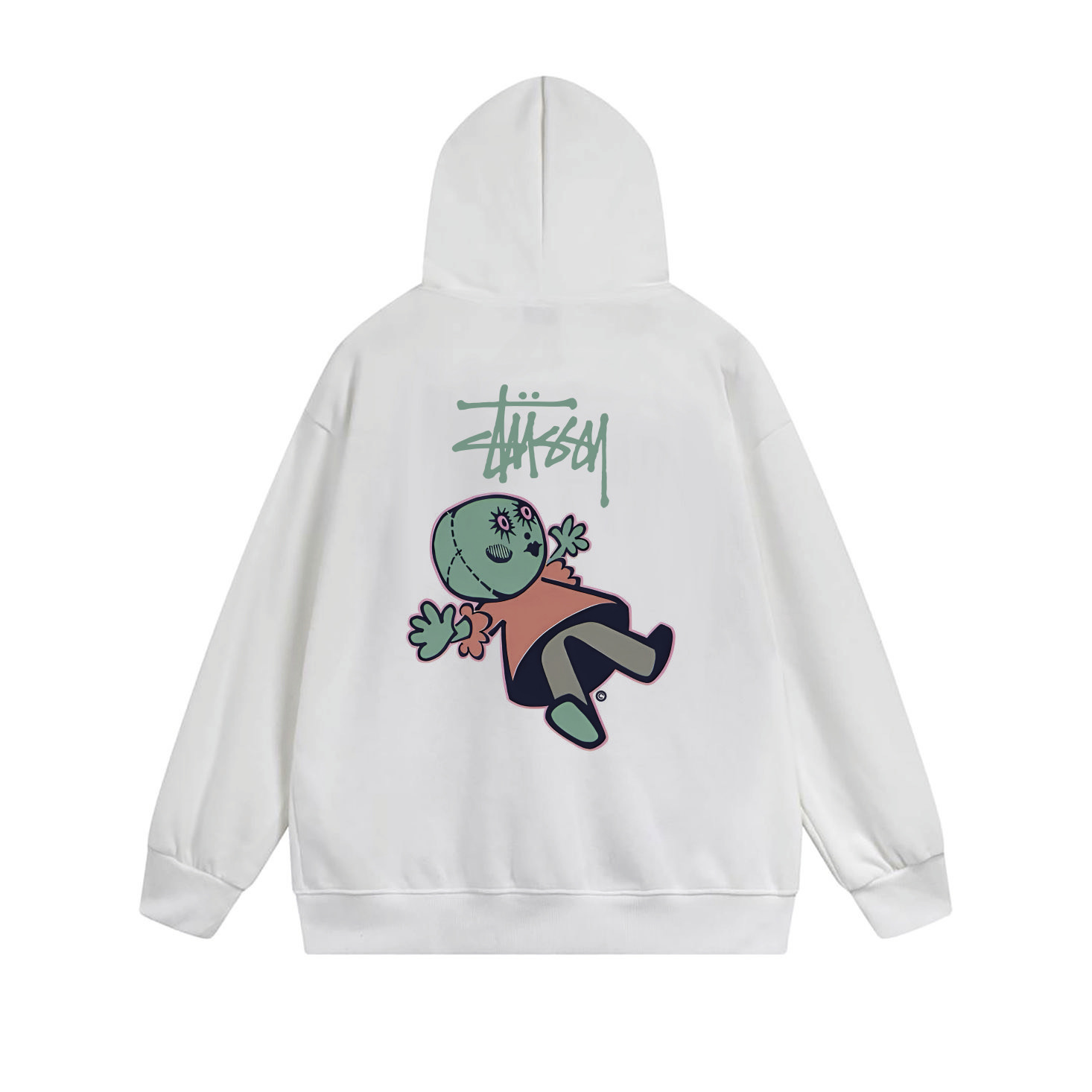 Stussy Tropical Bird Floral Full-Zip Hoodie