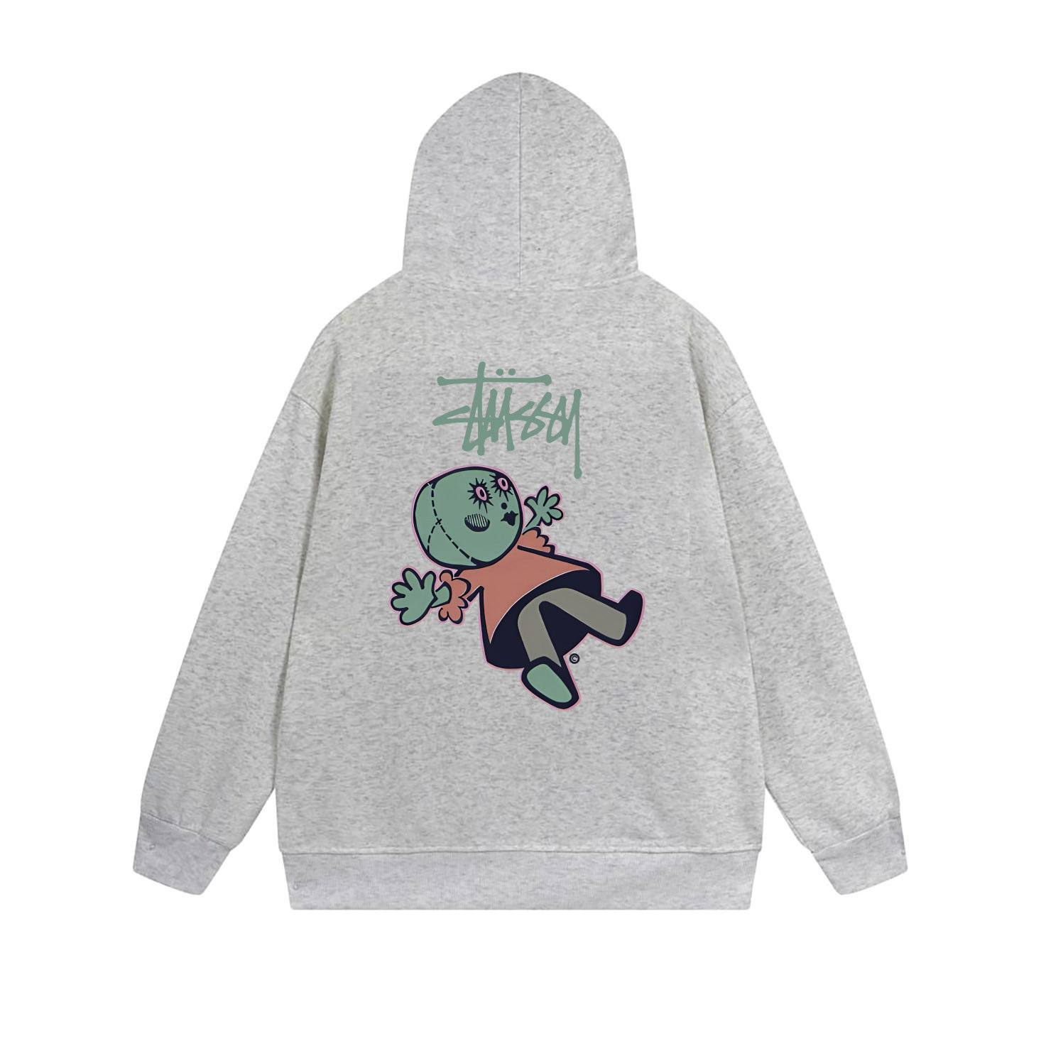 Stussy Tropical Bird Floral Full-Zip Hoodie