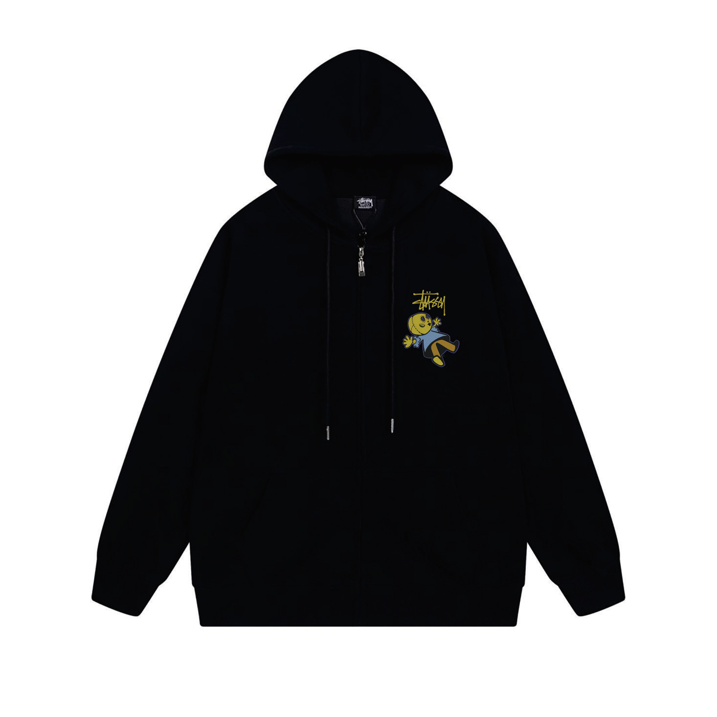 Stussy Tropical Bird Floral Full-Zip Hoodie