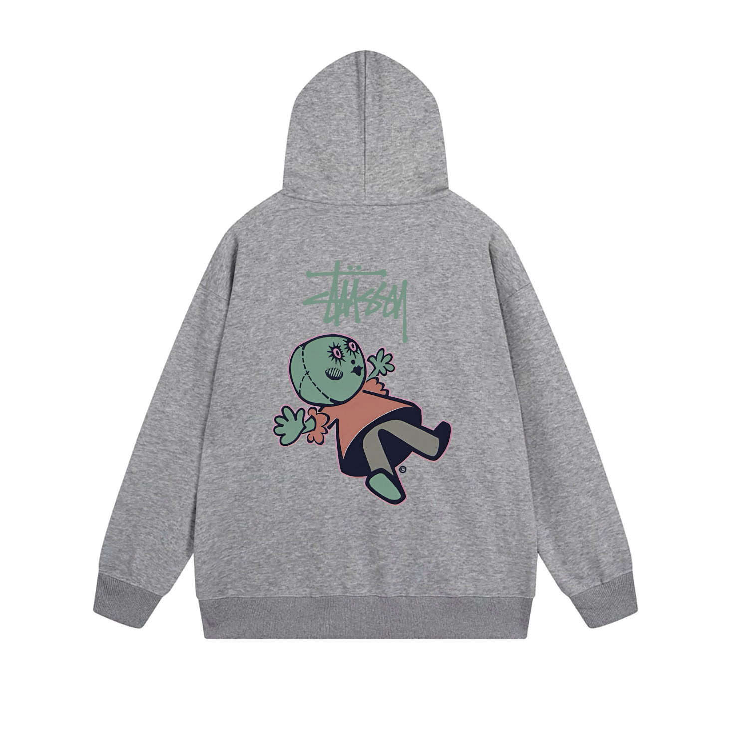Stussy Tropical Bird Floral Full-Zip Hoodie