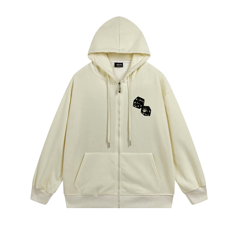 Stussy Tumbling Dice Pair Full-Zip Hoodie