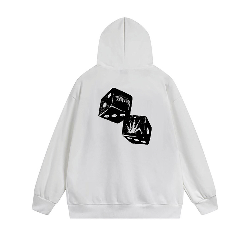 Stussy Tumbling Dice Pair Full-Zip Hoodie