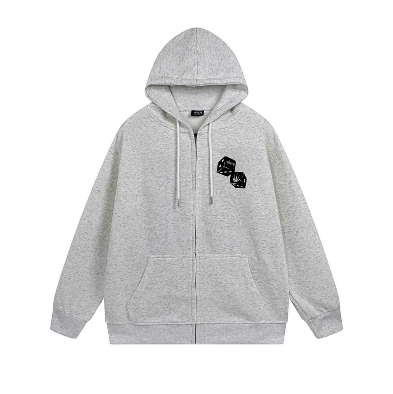 Stussy Tumbling Dice Pair Full-Zip Hoodie