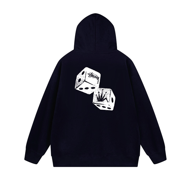 Stussy Tumbling Dice Pair Full-Zip Hoodie