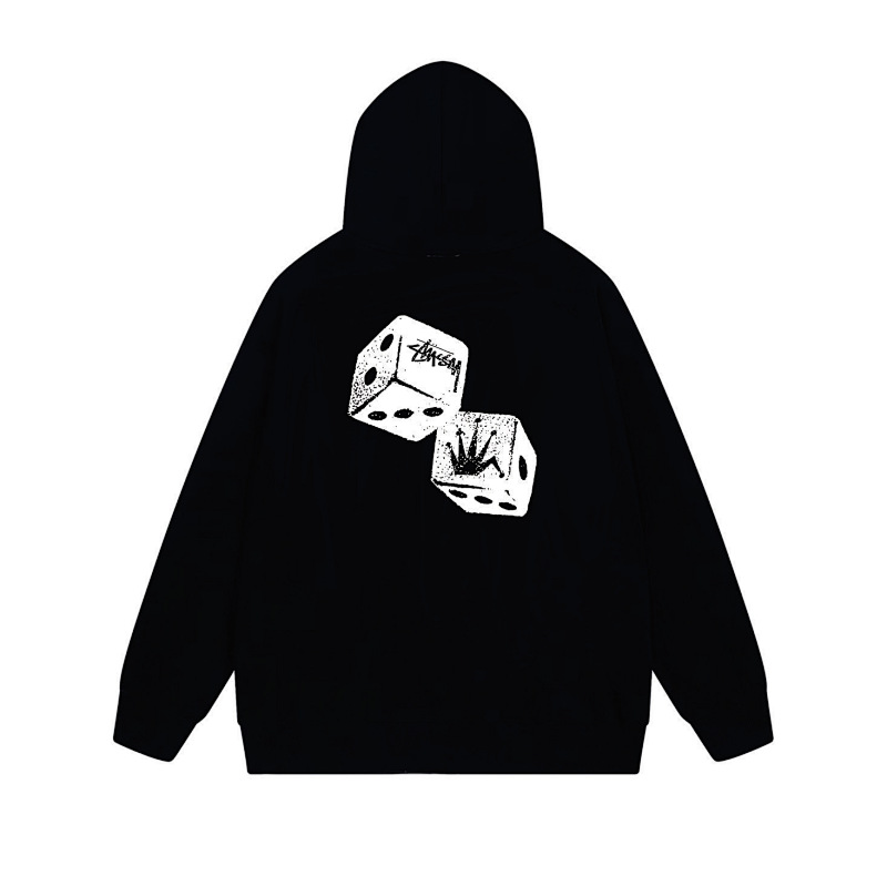 Stussy Tumbling Dice Pair Full-Zip Hoodie