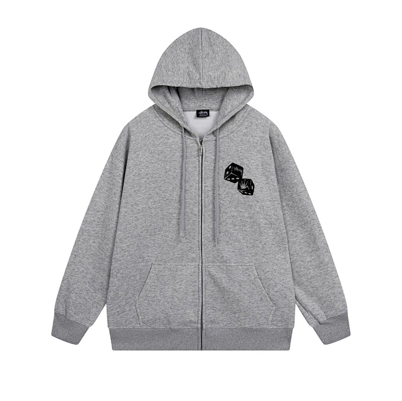 Stussy Tumbling Dice Pair Full-Zip Hoodie