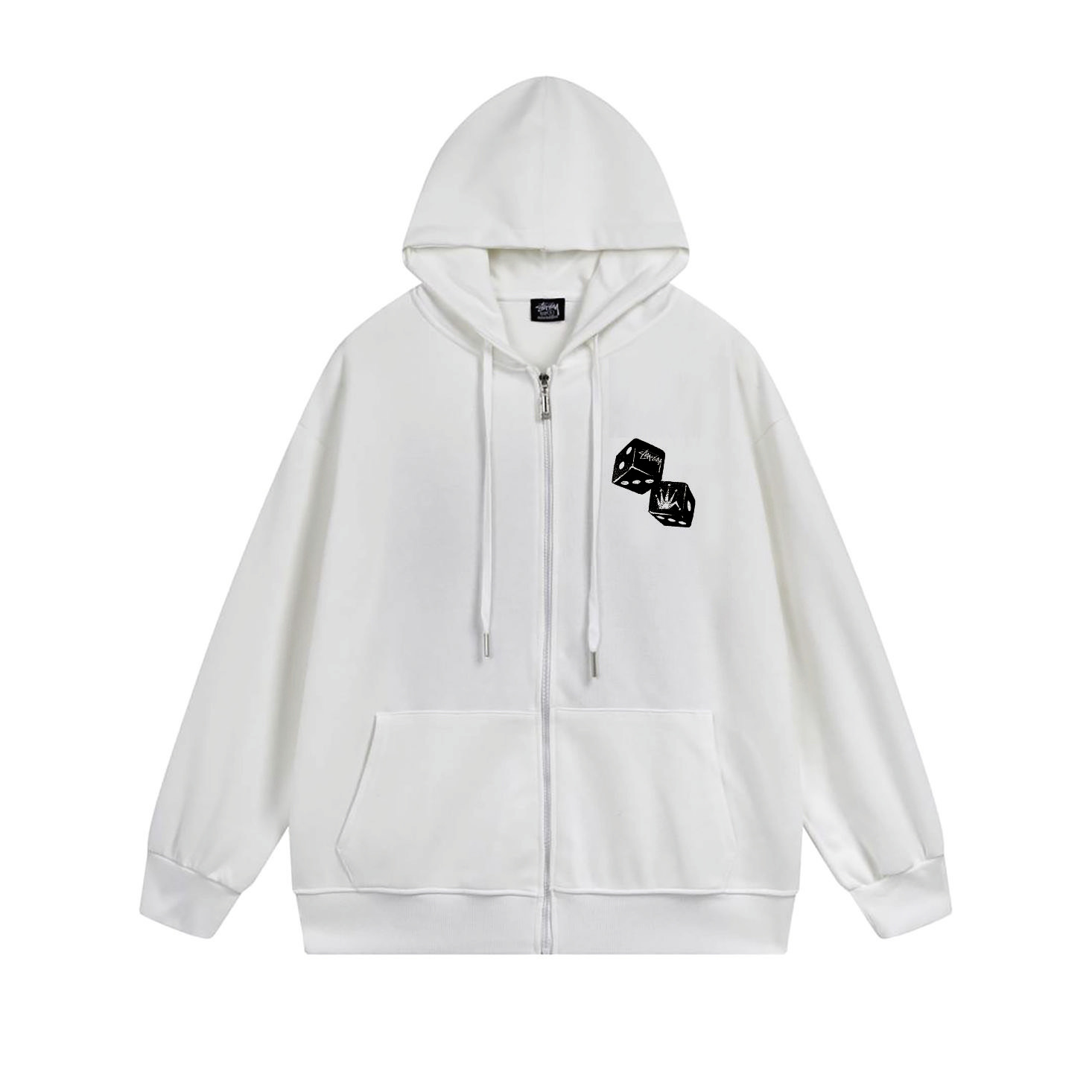Stussy Tumbling Dice Pair Full-Zip Hoodie
