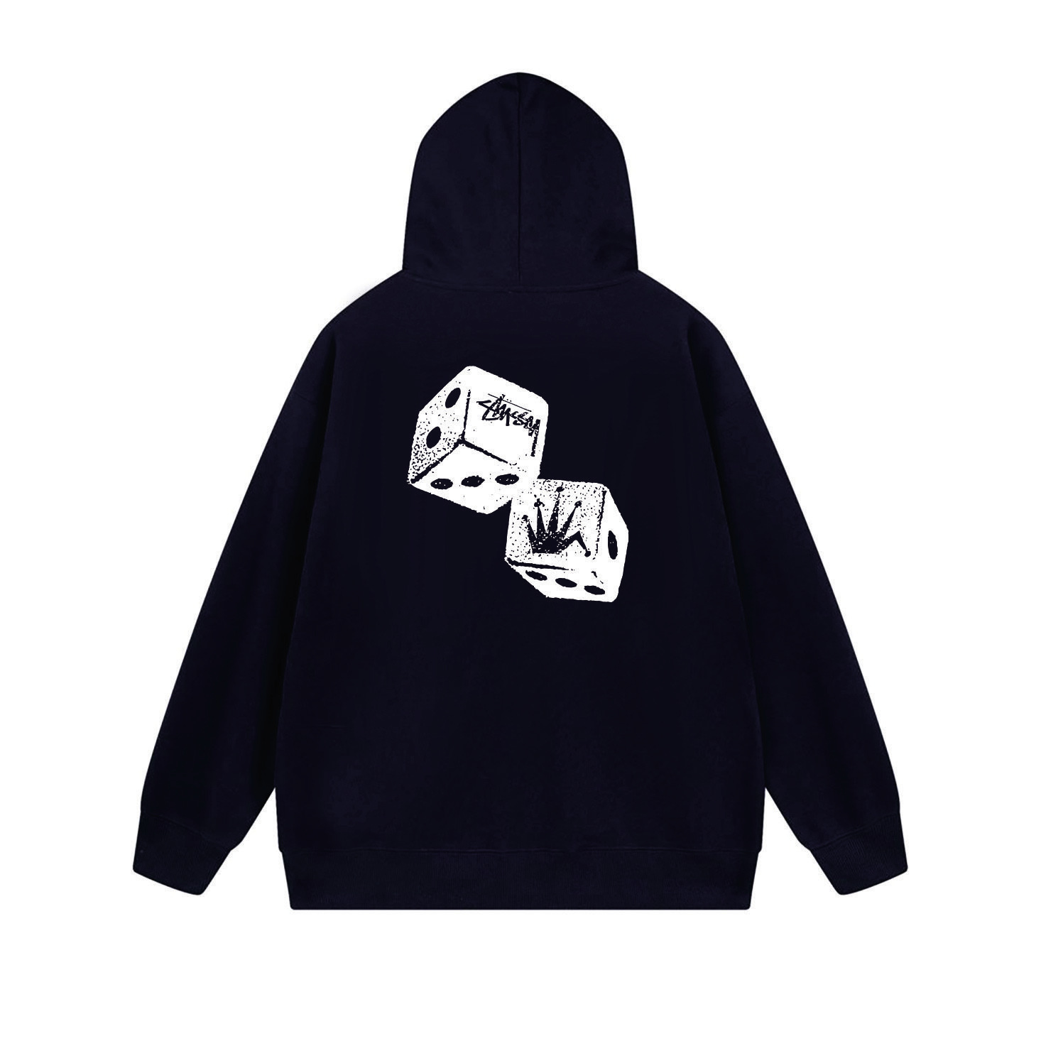 Stussy Tumbling Dice Pair Full-Zip Hoodie