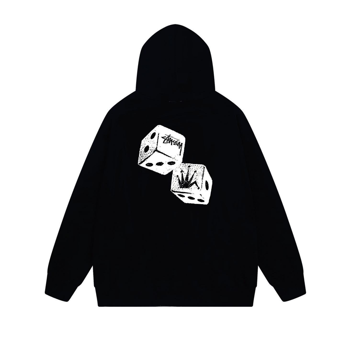 Stussy Tumbling Dice Pair Full-Zip Hoodie
