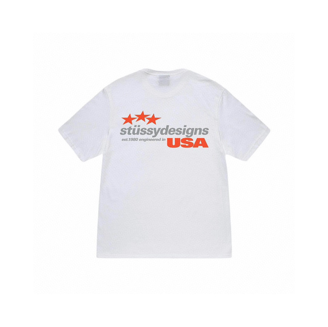 Stussy USA City Chest Logo T-Shirt