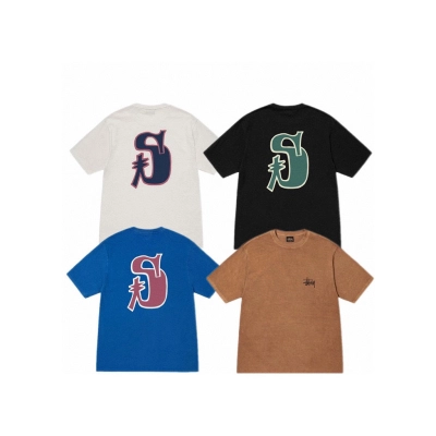Stussy Varsity S Monogram T-Shirt 01
