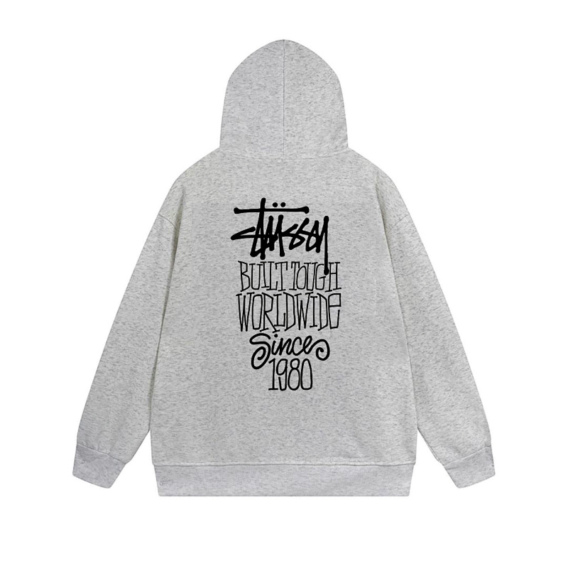 Stussy Vertical City List Full-Zip Hoodie