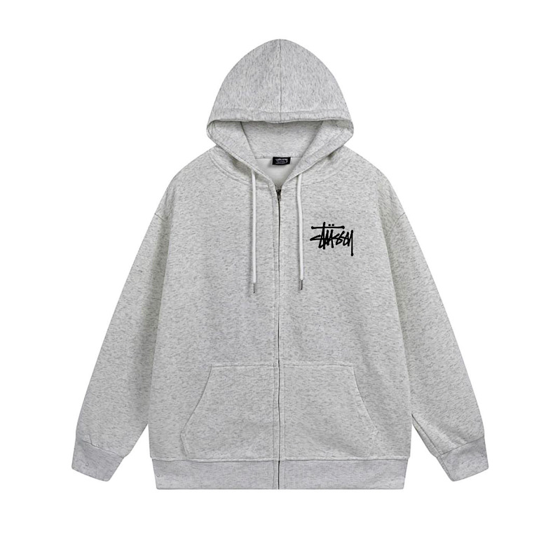 Stussy Vertical City List Full-Zip Hoodie