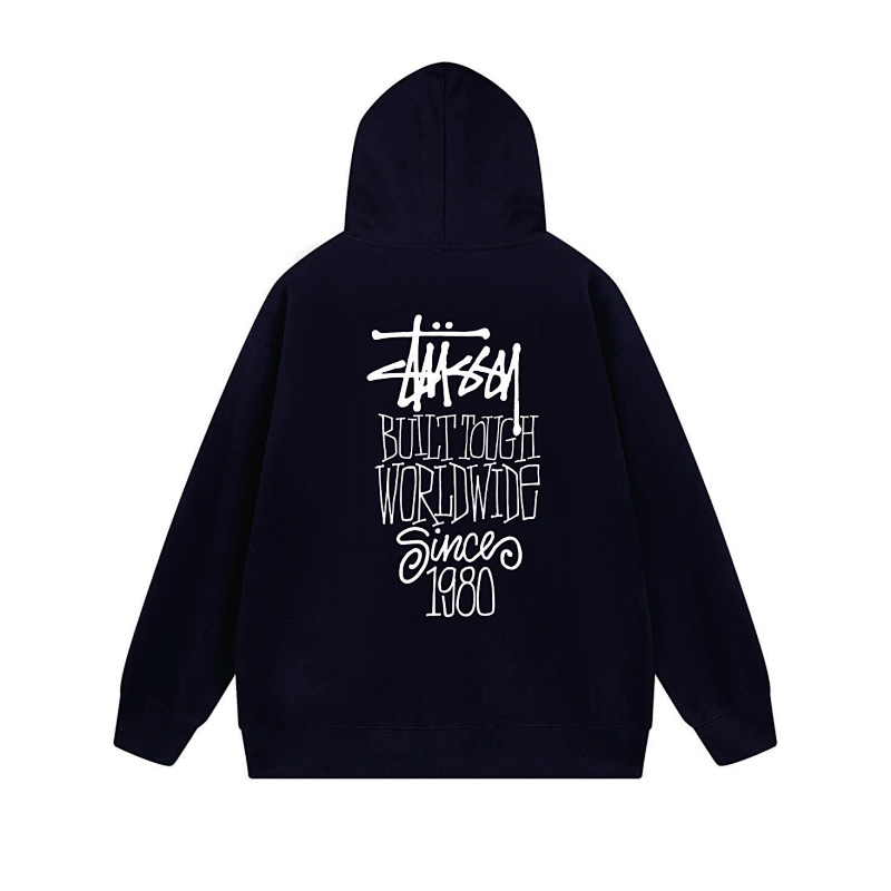 Stussy Vertical City List Full-Zip Hoodie
